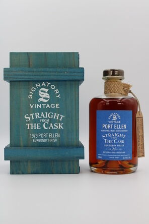 Port Ellen  24 Years Old  1979 Signatory Vintage  Burgundy Finish 50cl