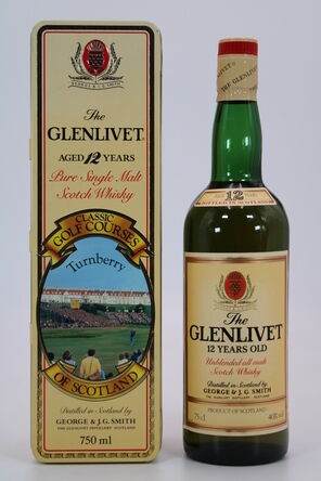 Glenlivet 12 Turnberry 1980s