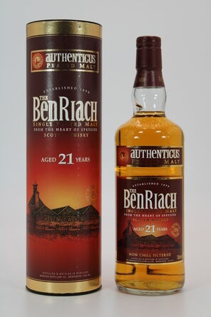 Benriach 21 Authenticus Peated Malt