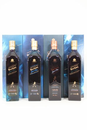 Johnnie Walker  Blue Label  Brora Pittyvaich Port Ellen  Glenury Royal  Ghost and Rare