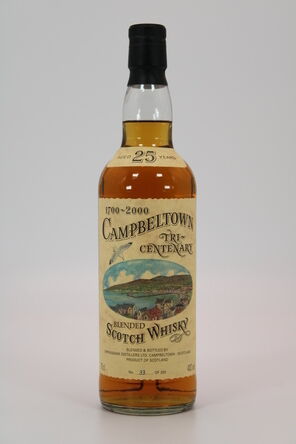 Springbank 25 Tricentenary