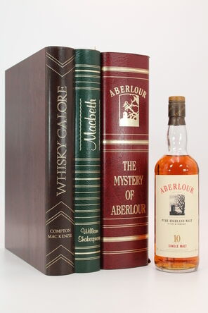 Aberlour  10 Years Old  The Mystery Of Aberlour Bookcase
