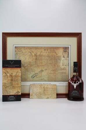 Dalmore  1996  Cromartie Lands of Clan Mackenzie  Framed Picture