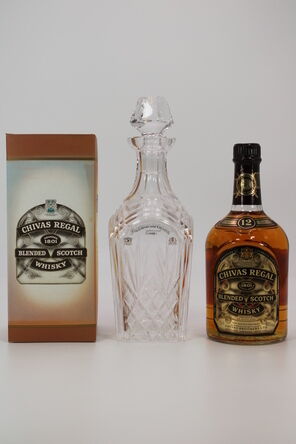 Chivas Regal  12 years Old  Decater Set