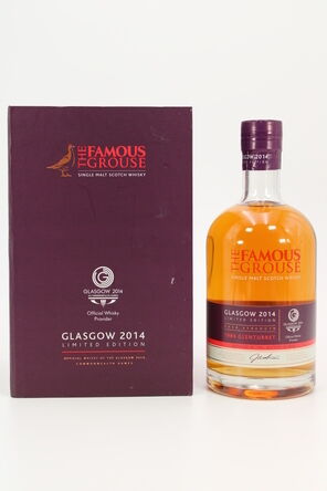 Glenturret 1986 Glasgow 2014 Commonwealth Games Recall Label