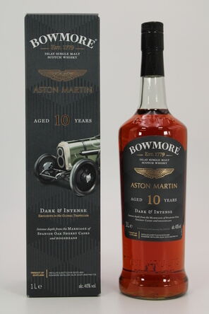 Bowmore 10 Year Old  Aston Martin  1 Litre