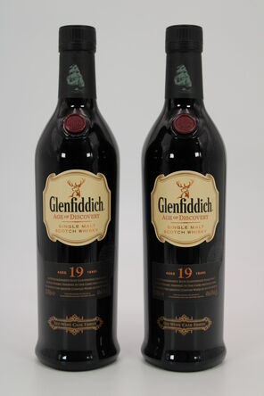 Glenfiddich 19 Age Of Discovery Red Wine Cask Finish 2x 70cl