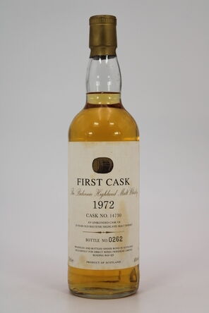 Balvenie  20 Years Old  First Cask 1972