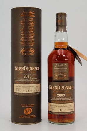 Glendronach 11 2003 Single Cask 5691 The Green Welly Stop 50th Anniversary