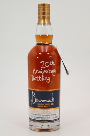 Benromach 20th Anniversary Bottling 1998 Commemorative Colleague Release