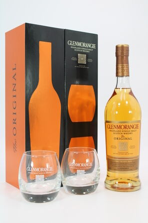 Glenmorangie 10 The Original Box Set X2 Glasses