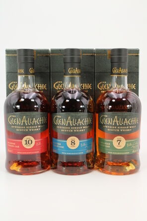 Glenallachie Virgin Oak Series 3 X 70cl