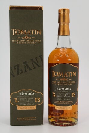 Tomatin 12 Manzanilla Cuatro Series 2