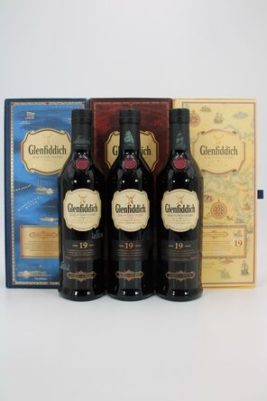 Glenfiddich 19 Age Of Discovery 3 X 70cl