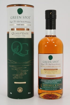 Green Spot Quails Gate Cask Pinot Noir Wine Finish