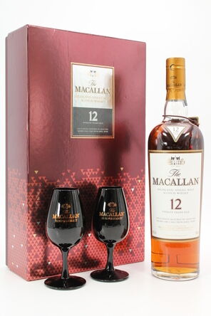 Macallan 12 Sherry Oak Gift Set