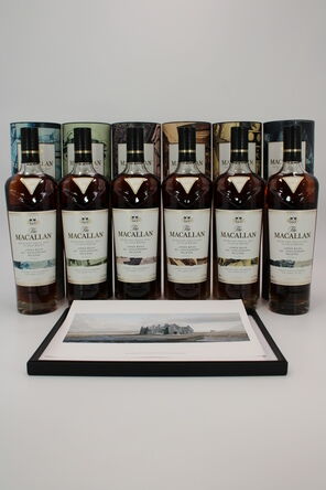 Macallan James Bond 60th Anniversary Release Decade I Vi Skyfall Lodge Print
