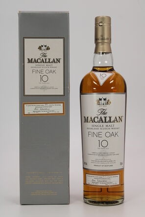 Macallan  10 Years Old  Fine Oak First 100 bottlings