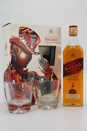 Johnnie Walker Red Label Limited Edition Design Blended Scotch Whisky
