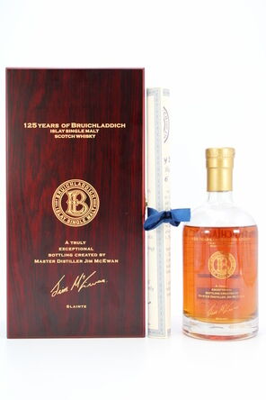 Bruichladdich 35 1970 125th Anniversary Signed Bottle
