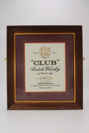 Club  Scotch Whisky  Framed Print