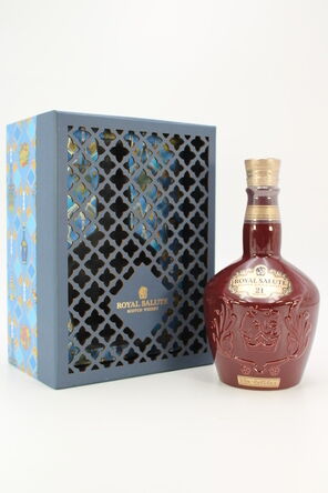 Royal Salute  21 Years Old  The Regents Banquet  Ruby Flagon