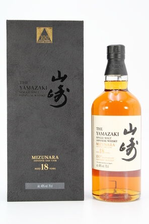 Yamazaki 18 Mizunara Cask 100th Anniversary Limited Edition