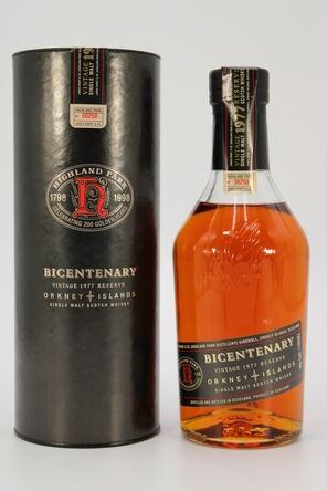 Highland Park  Bicentenary  Vintage 1977