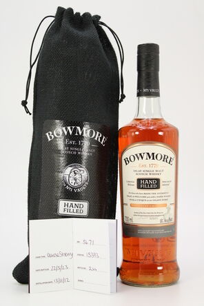 Bowmore 2012 Hand Filled Oloroso Sherry Cask 15393 Distillery Exclusive