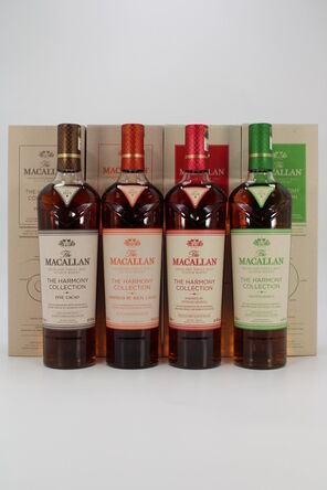 Macallan  The Harmony Collection  Rich  Fine Cacao Intense  Smooth Arabica  3x 70cl  1x 75cl