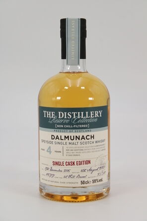 Dalmunach 4 Years Old Distillery Reserve Collection 2015 Single Cask Edition 50cl