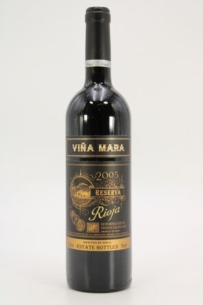 Vina Mara  2005 Reserva Rioja  Spanish Red Wine