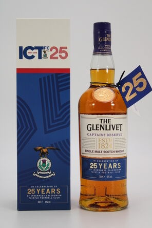 Glenlivet Captains Reserve 25 Years Of Ictfc