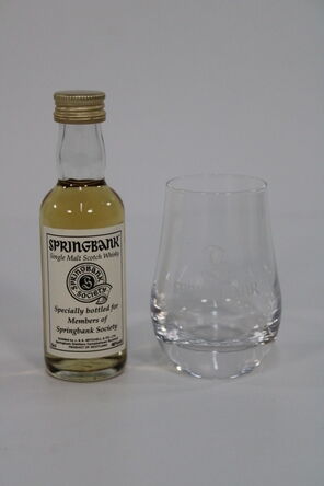 Springbank Specially Bottled For Members With Glass