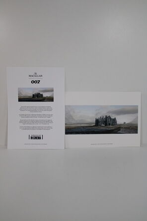 Macallan Top Secret James Bond 007 Skyfall Lodge Print