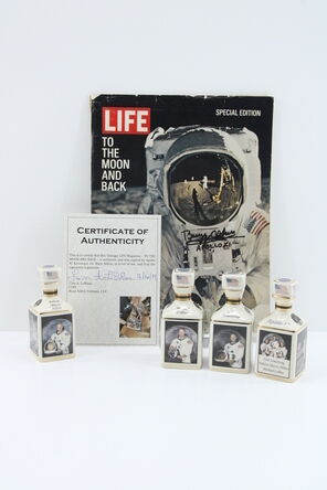 Macallan Pointers  Moon Landing 50th Anniversary Apollo 11  Including Signed Magazine 4x10cl