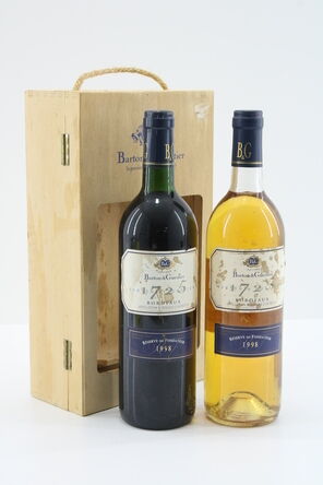 Barton  Guestier  1998  Bordeaux Wine 2x70cl