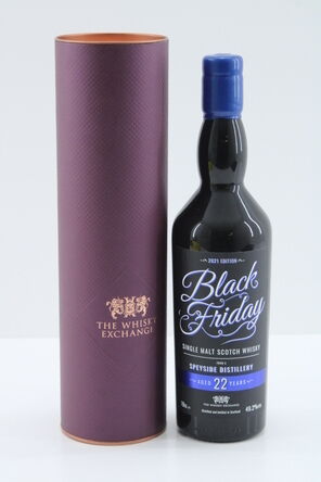 Black Friday   22 Years Old  Speyside Single Malt  2021 Release