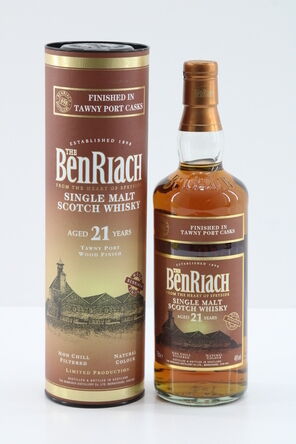 Benriach 21 Tawny Port Wood Finish