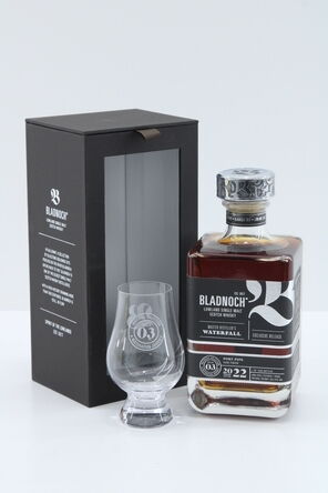 Bladnoch  Master Distillers Waterfall  2022 Edition  Batch 3  Including Matching Glass