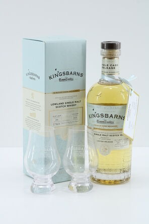 Kingsbarns 2015 Single Bourbon Cask 1510295 Includes 2x Glasses