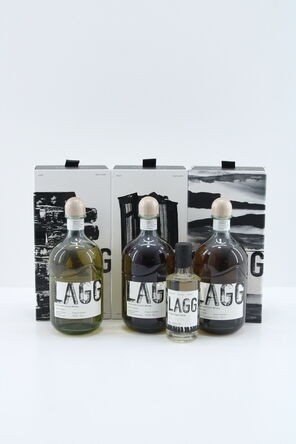 Lagg  Heavily Peated Inaugural Release  Batch 13  Includes 20cl New Make Sample