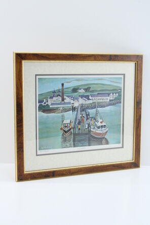 Lagavulin Alfred Daniels Limited Edition Print