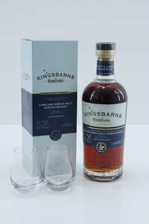 Kingsbarns Distillery Reserve With 2x Glasses