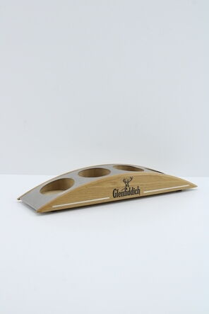 Glenfiddich Wooden Display Bottle Stand