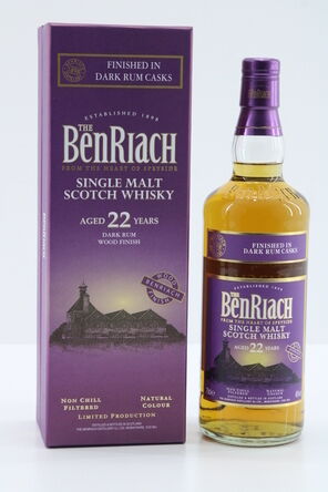 Benriach 22 Dark Rum Wood Finish