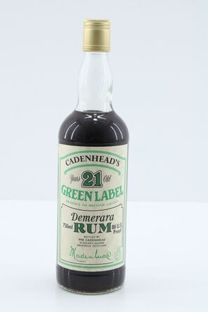 Demerara Rum  21 Years Old  Cadenheads Green Label