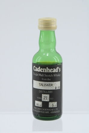 Talisker 21 Cadenheads Chess Set 1980s