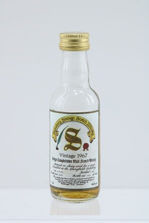 Springbank  21 Years Old  1967 Signatory Vintage