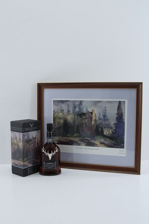 Dalmore Vintage 1995 Castle Leod Clan Mackenzie Framed Matching Print